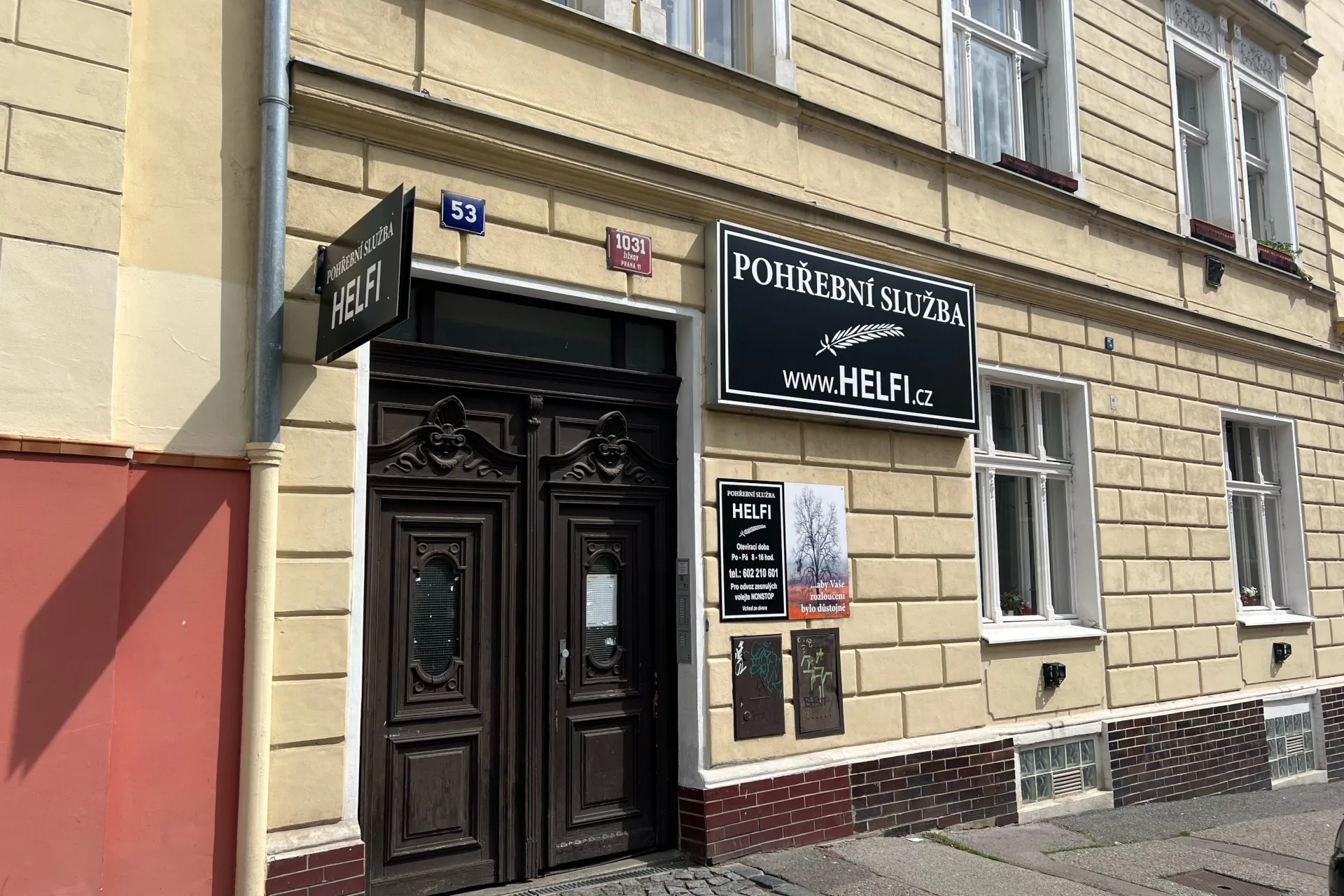 HELFI - pohřební služba Praha 3