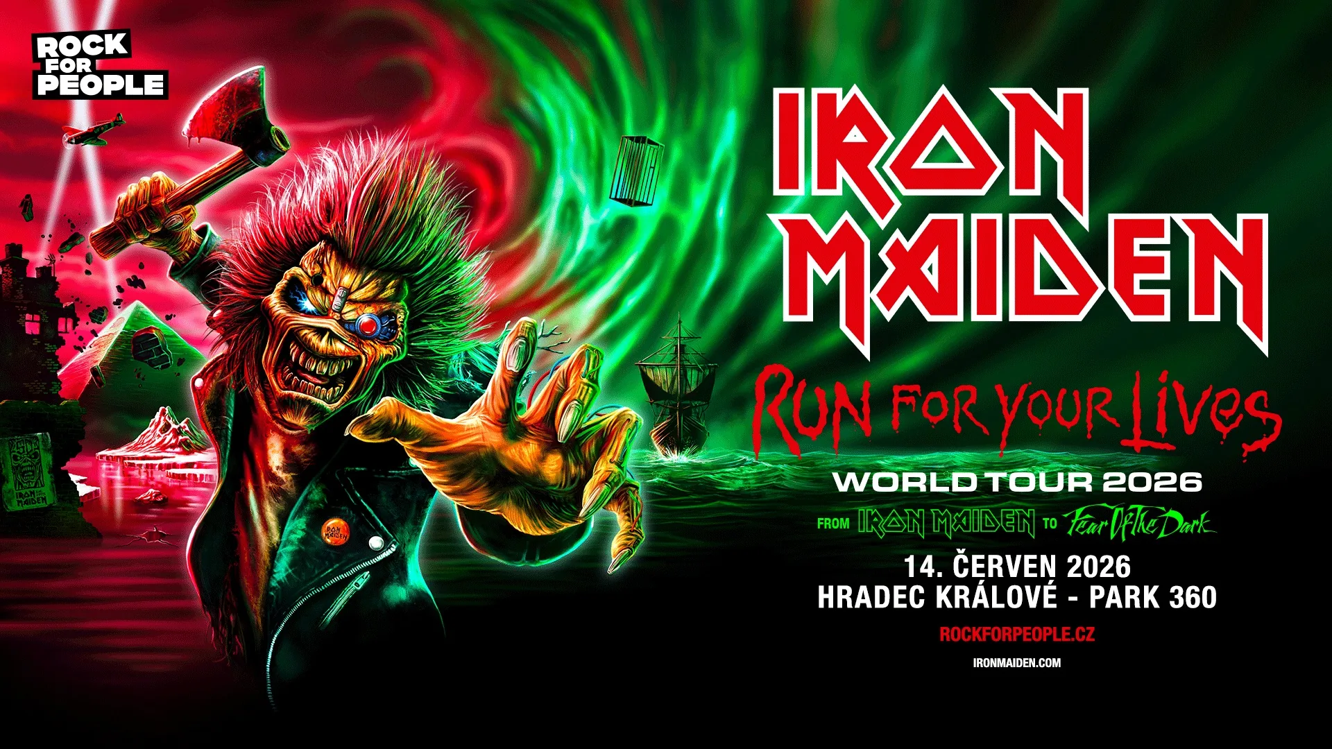 Iron Maiden - Rock For People Hradec Králové