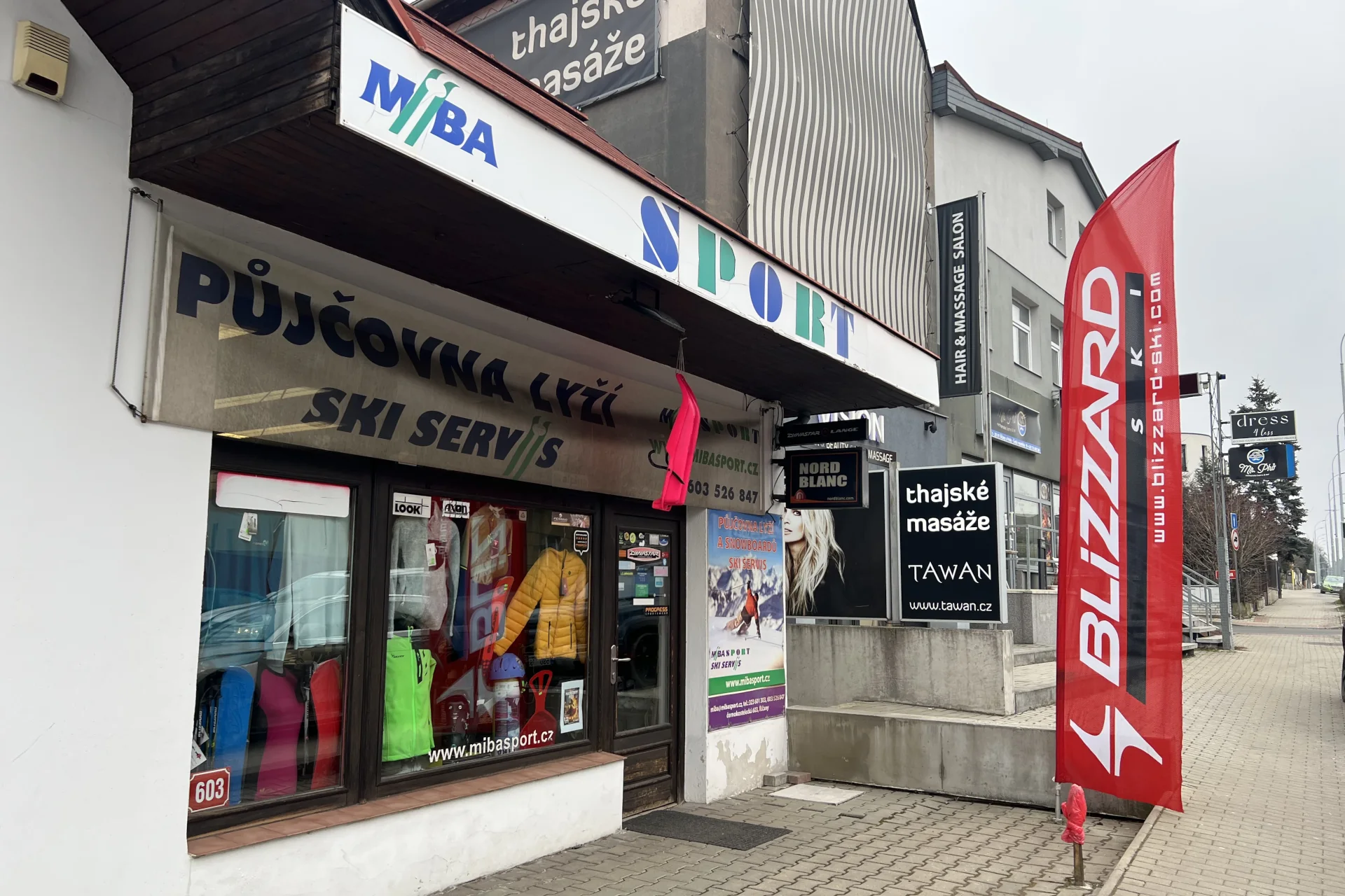 Servis lyží Říčany - MIBA SPORT