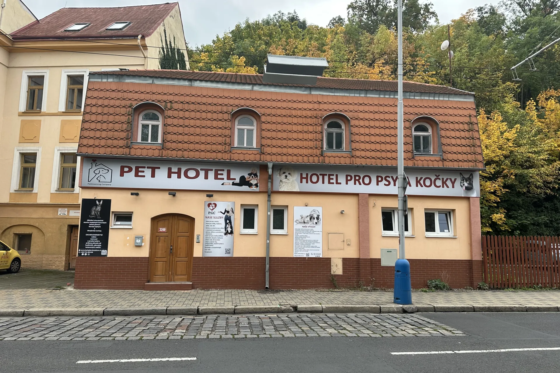 Psí hotel Teplice - hotel pro psy, kočky a jiné domácí mazlíčky