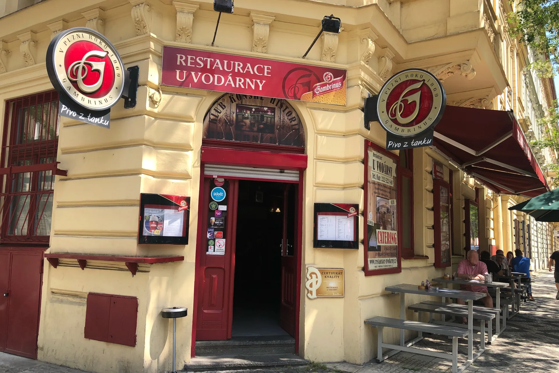 Restaurace U Vodárny Praha 3 - Vinohrady